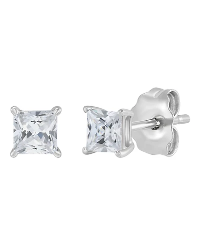 Macy's Igi Certified Lab-Grown Diamond Stud Earrings (1/2 ct. t.w.) in 14k White Gold