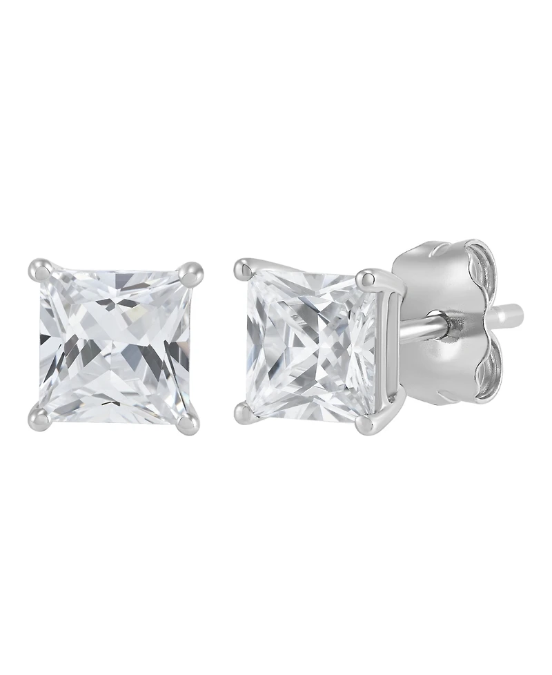 Macy's Igi Certified Lab-Grown Diamond Stud Earrings (1 ct. t.w.) in 14k White Gold