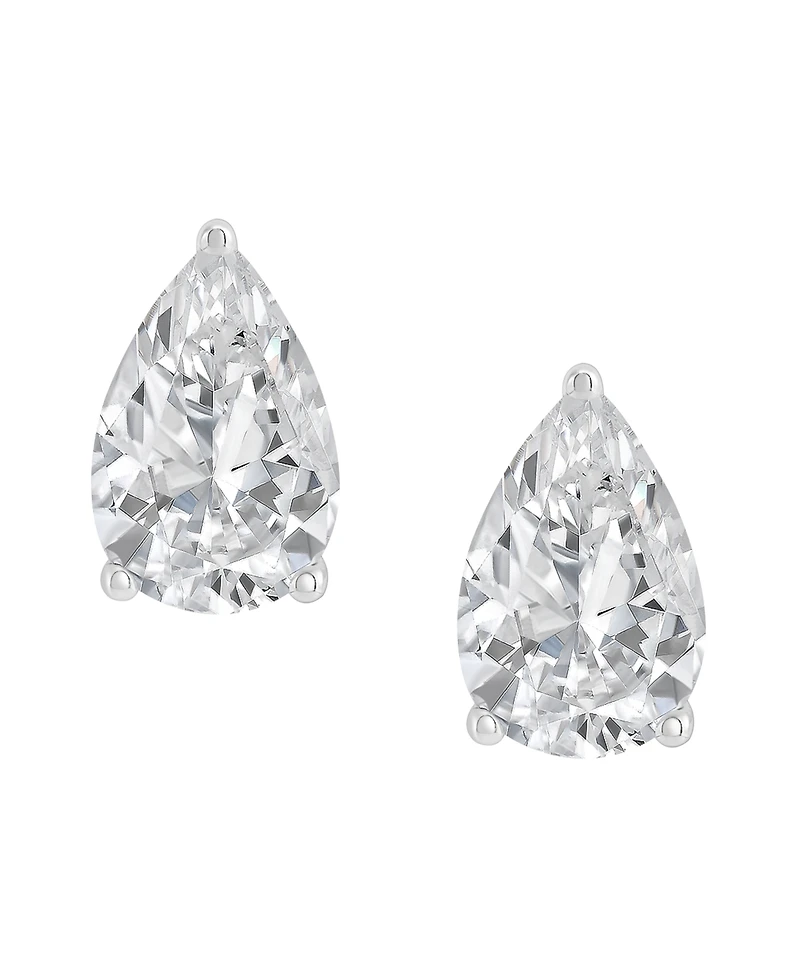 Macy's Igi Certified Lab-Grown Diamond Stud Earrings (2 ct. t.w.) in 14k White Gold