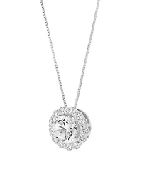 Macy's Igi Certified Lab-Grown Diamond Pendant Necklace (2 ct. t.w.) in 14k White Gold