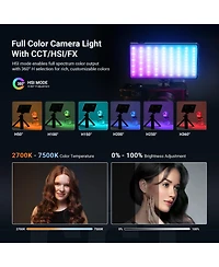 Neewer SL90C Rgb Video Light Desk Tripod Kit