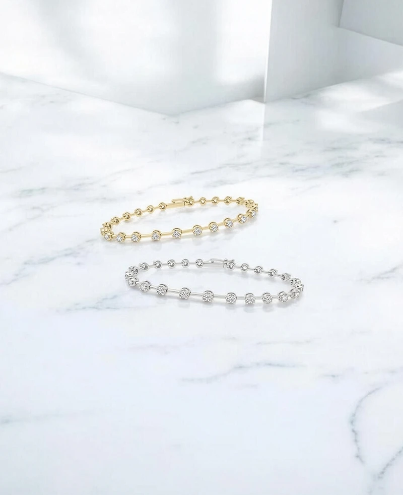 Macy's Diamond Bracelet (2 ct. t.w.) 14k White Gold (Also Available Yellow Gold)