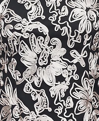 Alex Evenings Embellished Tulle Blouse