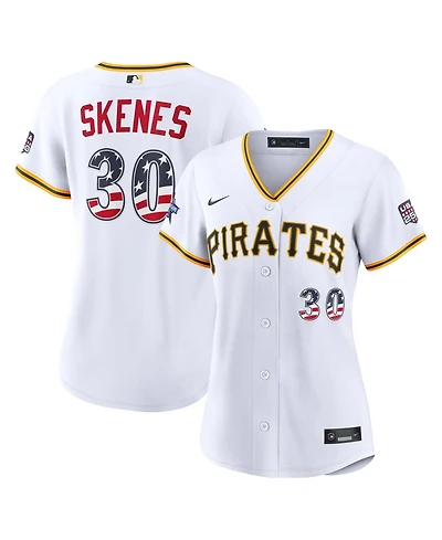 Nike Women's 2026 All-Star Edition Stars Stripes Pittsburgh Pirates Paul Skenes White Stadium Jersey