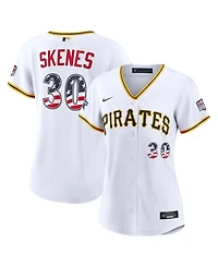 Nike Women's 2026 All-Star Edition Stars Stripes Pittsburgh Pirates Paul Skenes White Stadium Jersey