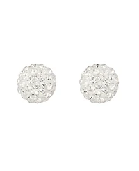 Macy's 8mm Crystal Ball Stud Earrings