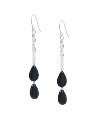Macy's Double Teardrop Chain Drop Earrings
