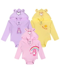 Care Bears Baby Girls ( new born to 24 M ) Cosplay Hooded Creepers