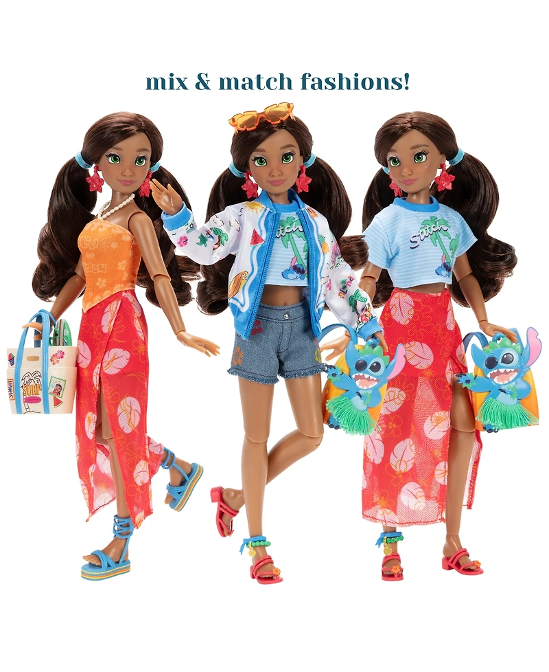 Disney Ily 4ever Lilo & Stitch-Inspired 9" Fashion Doll with Mix-and-Match Outfits, Ages 6+