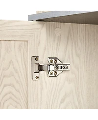 Streamdale Furniture 70.86" Tall Free-Standing 5-Shelf Wood Storage Cabinet and Bookcase