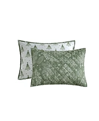 Lenox Pinecone Winter 3-Piece Quilt Set