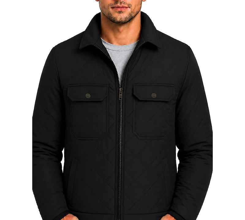 Hawke & Co. Men's Diamond Quilted Heritage Jacket