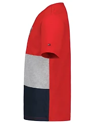 Tommy Hilfiger Boys' 2T-7 Mascot Color-Blocked Short-Sleeve T-Shirt