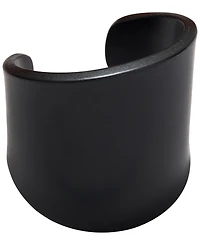 Donna Karan New York Black-Tone Resin Cuff Bracelet