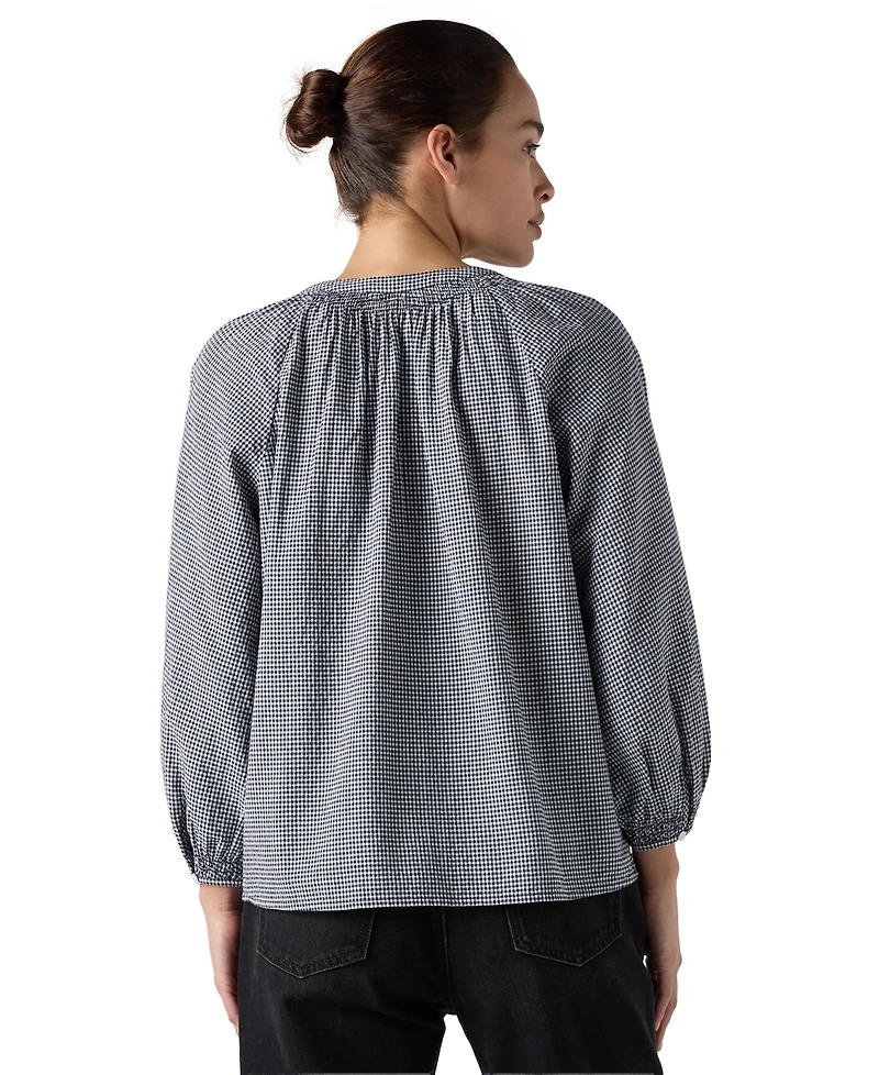 Levi's Women's Reverie Split Neck Blouse
