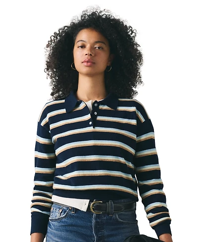 Levi's Women's Long-Sleeve Polo Sweater