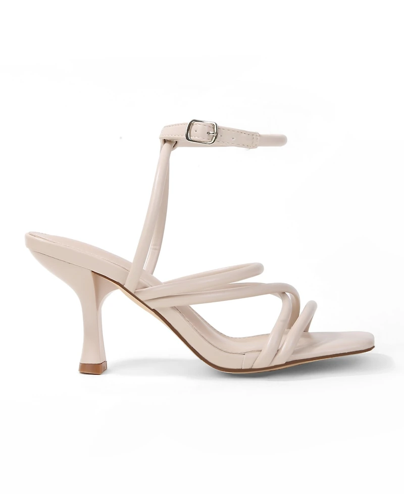 Berness Jamie Tubular Strap Heeled Sandals