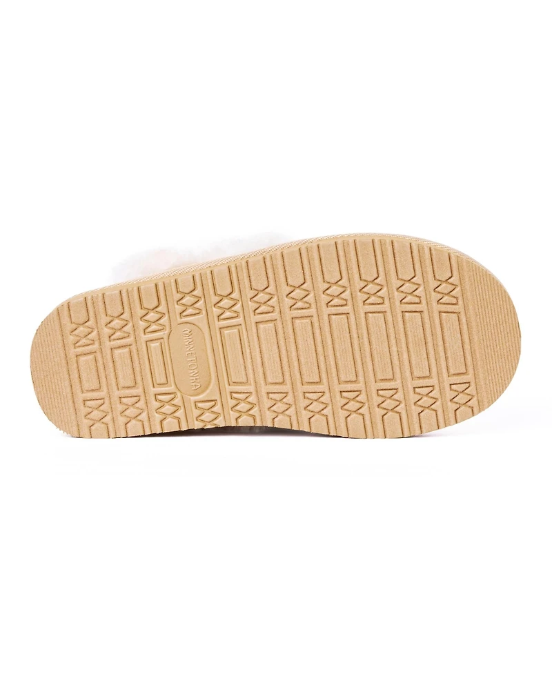 Minnetonka Women's Chesney Sparkle Knit Slipper