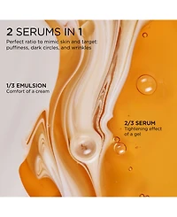 Clarins Double Serum Eye Brightening and Depuffing Anti-Aging Concentrate, 0.7 oz.