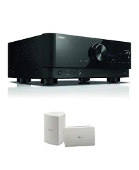 Yamaha Rx-V6A 7.2-Channel Av Receiver with Outdoor Speakers