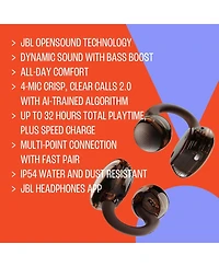 Jbl Soundgear Clips Open-Ear Wireless Headphones with Case