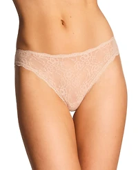 b.tempt'd Women's by Wacoal Floral Lace Moderate Coverage High-Leg Panties