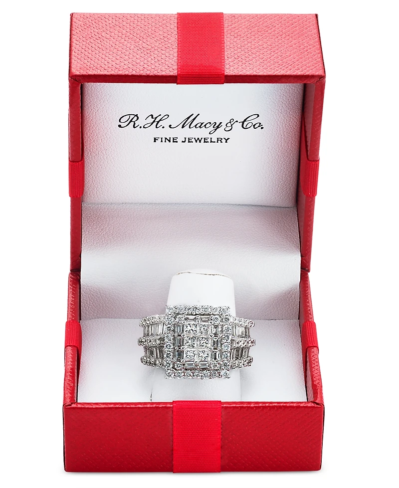 Diamond Ring (3 ct. t.w.) 14k Gold or White