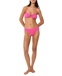 Reiss Women's Carina Fixed-Side Bikini Bottoms