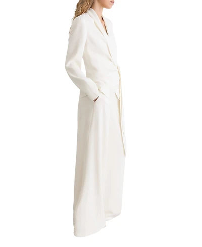 Reiss Women's Clover Tie-Front Wrap Suit Jacket