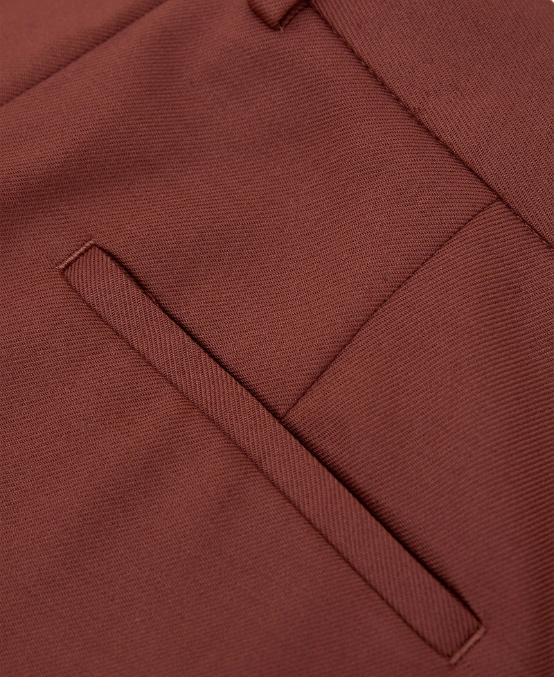 Reiss Women's Solene Wool-Blend Wide-Leg Mid Rise Trousers