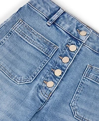 Reiss Women's Cali High-Rise Flared Cotton-Blend Jeans