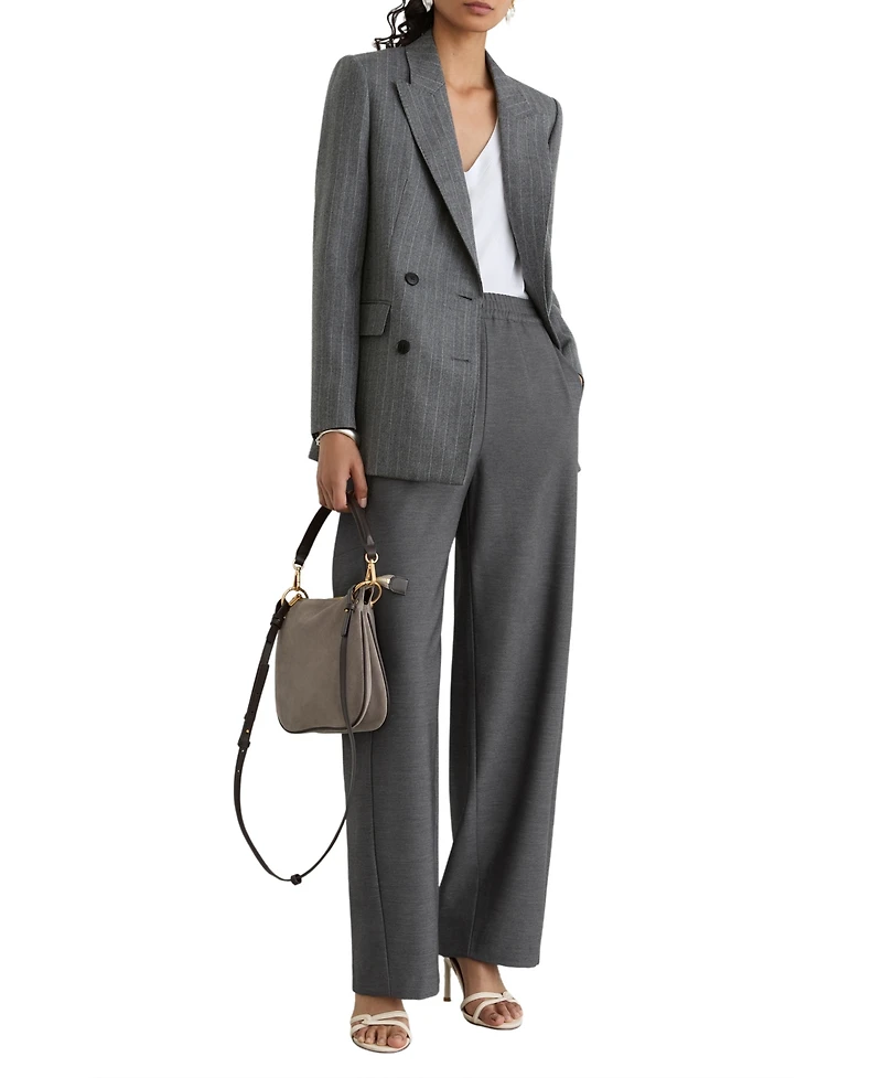 Reiss Women's Elle Pull-On Barrel-Leg Trousers