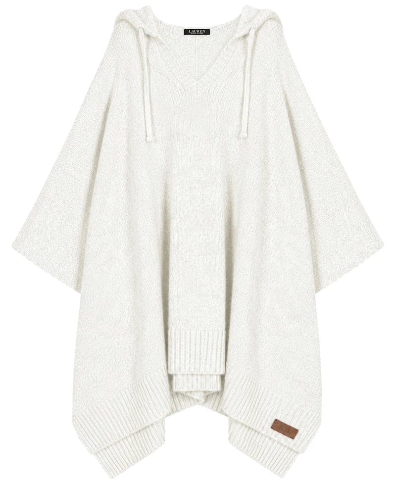Lauren Ralph Hooded Poncho