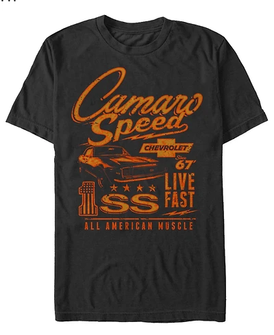 Fifth Sun Men's General Motors License Speed T-Shirt