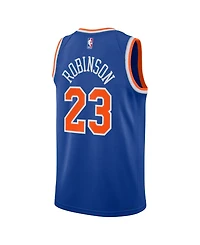 Nike Big Boys and Girls Mitchell Robinson Blue New York Knicks Swingman Icon Edition Jersey