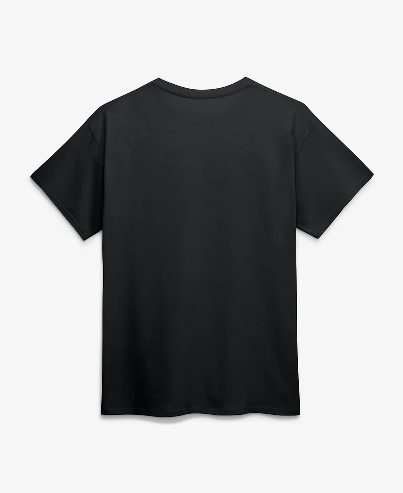Logo Athletic Men's Black Pittsburgh Steelers Cotton Victory Arch T-Shirt