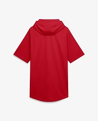 Nike Men's Red Cincinnati Reds Arched Wordmark Tri-Blend Hooded T-Shirt