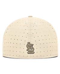 Nike Men's Natural St. Louis Cardinals True Dri-fit AeroBill Fitted Hat