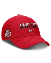 Nike Men's and Women's Scarlet Ohio State Buckeyes 2026 On-Field Gameday Rise Adjustable Hat