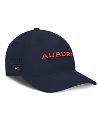 Nike Men's Navy Auburn Tigers Gameday Aerobill Swooshflex Dri-fit Hat
