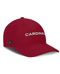 Nike Men's Cardinal Stanford Gameday Aerobill Swooshflex Dri-fit Hat