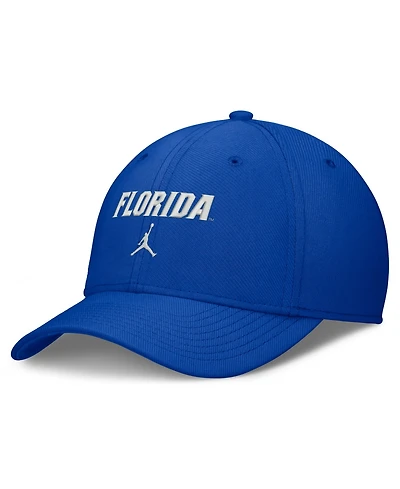 Jordan Men's Royal Florida Gators Rise On-Field Swoosh Flex Dri-fit Hat