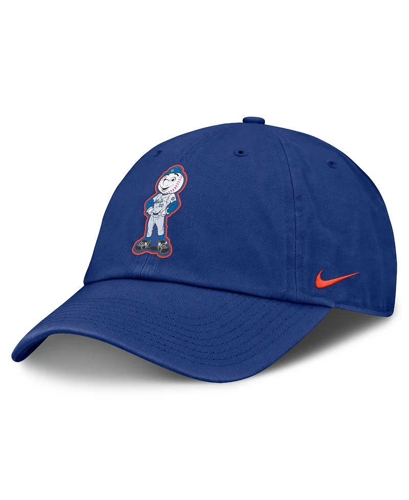 Nike Big Boys and Girls Royal New York Mets Mascot Club Adjustable Hat