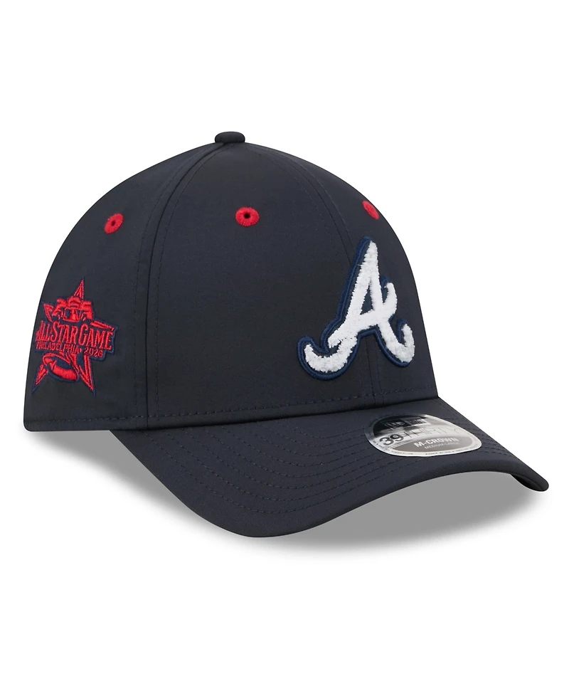 New Era Men's Navy Atlanta Braves 2026 Mlb All-Star Game Workout 39THIRTY M-Crown Flex Hat