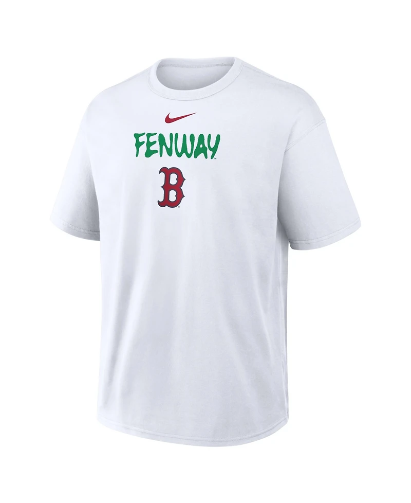 Nike Men's White Boston Red Sox Green Monster Local Max90 T-Shirt