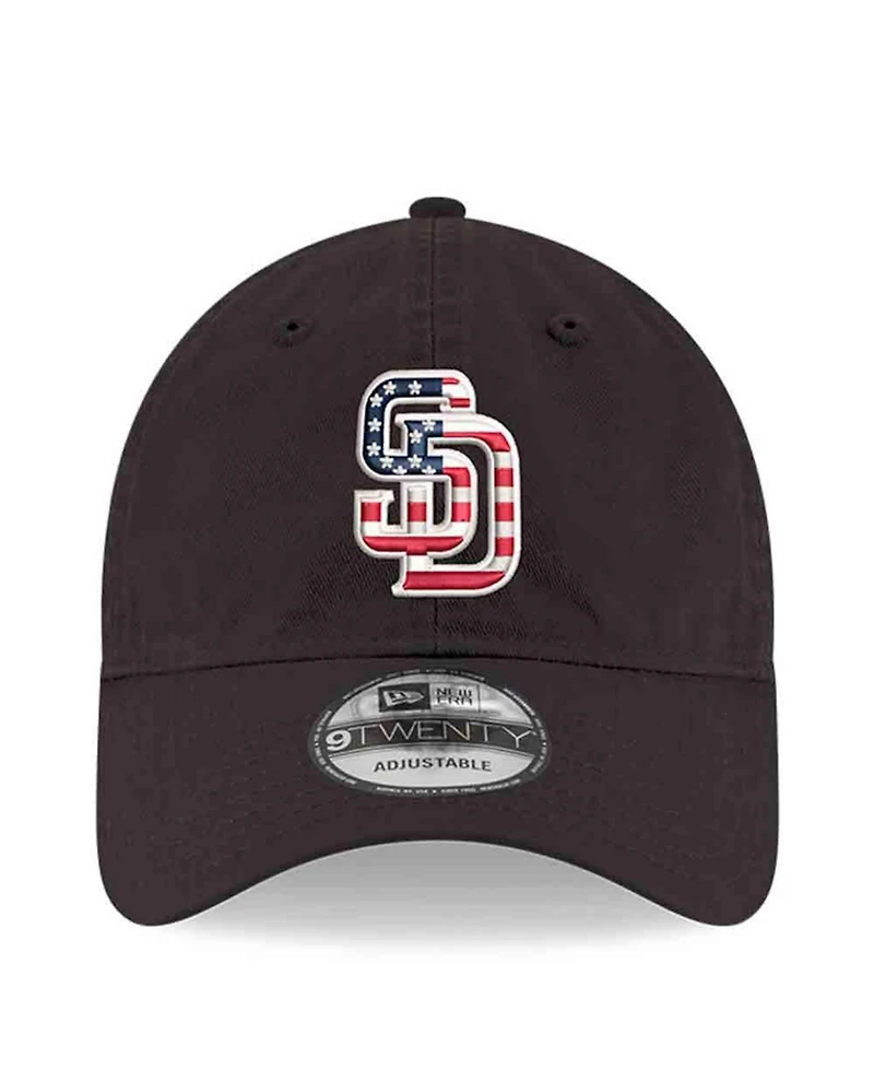 New Era Men's Black San Diego Padres America 250 9TWENTY Adjustable Hat