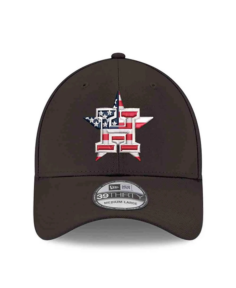 New Era Men's Black Houston Astros America 250 39THIRTY Flex Hat
