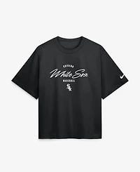 Nike Women's Munetaka Murakami Black Chicago White Sox Premium Essentials Boxy Name & Number T-Shirt