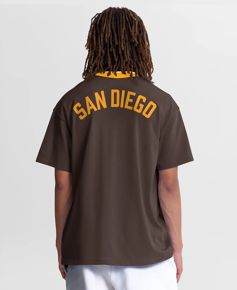 Nike Men's Brown San Diego Padres Cooperstown Collection Ringer T-Shirt