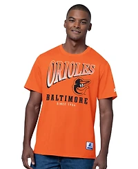 Starter Men's Two-Pack Orange/Heather Gray Baltimore Orioles T-Shirt Set